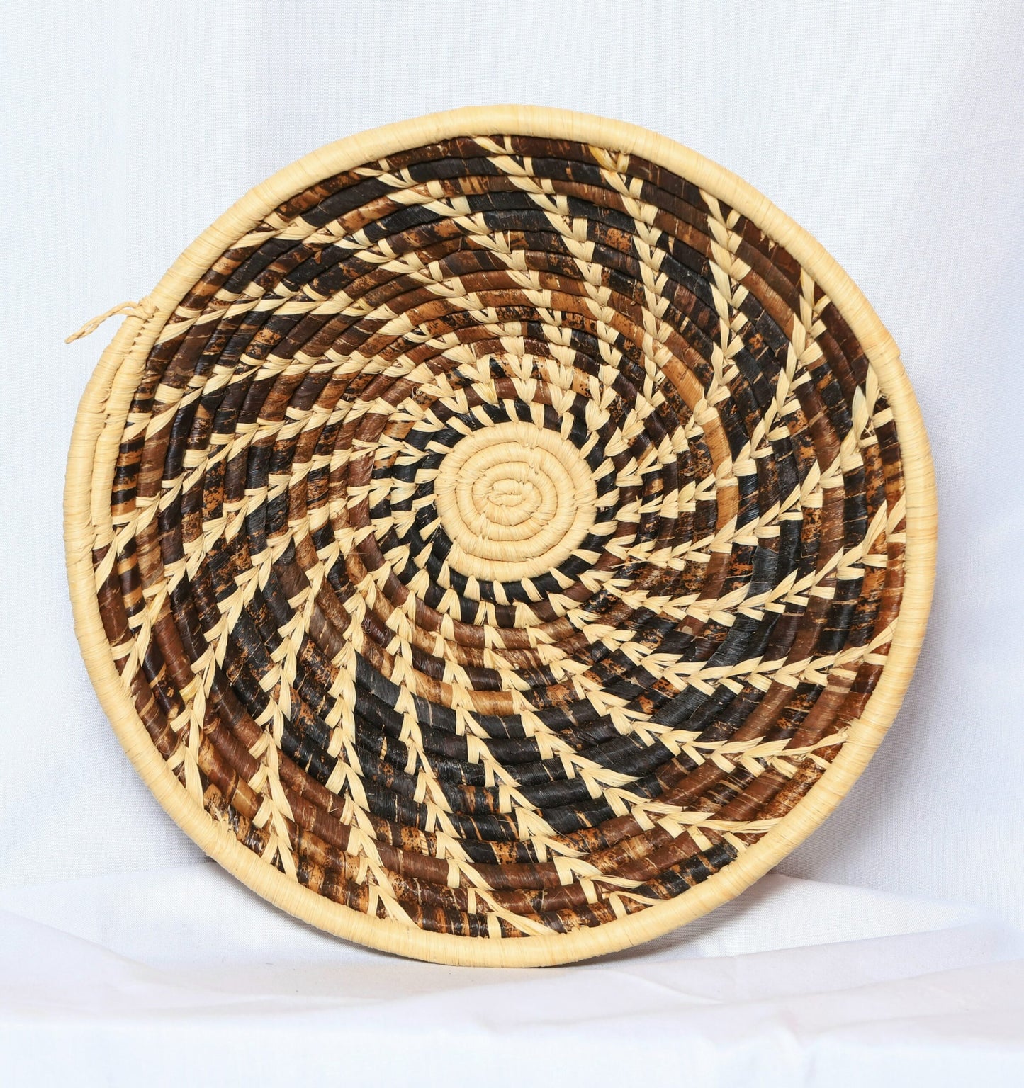 Kakinda 1 Handwoven Raffia Wall Decor Hanging - 12 Inches