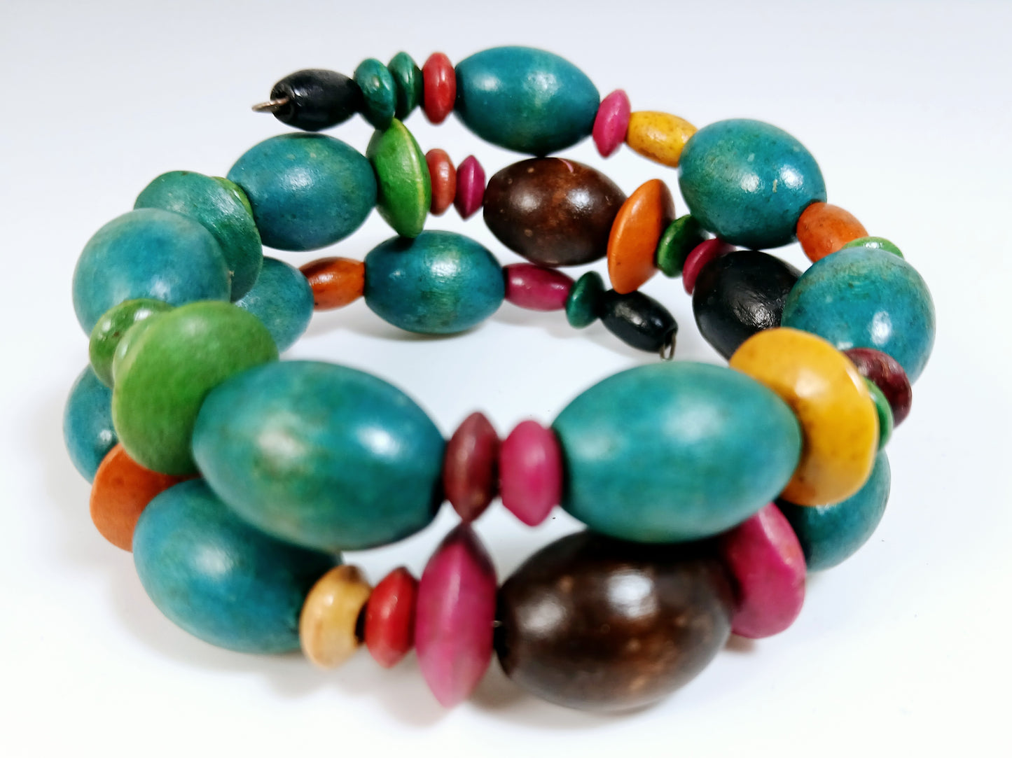 Multicolored Beaded bracelet– One Size Fits All