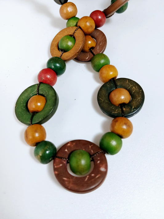 Handcrafted Retro Beaded Necklace