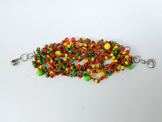 Jamaica-Inspired Beaded Bracelet